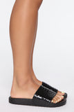 Live For The Applause Slider - Black