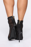 Showtime Baby Booties - Black