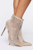 Showtime Baby Booties - Gold