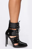 Cutting You Out Booties - Black