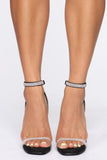 Breaking Barriers Heeled Sandals - Black