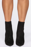 Mutual Feelings Booties - Black