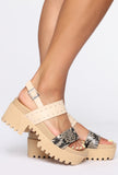 In It For Love Flat Sandals - Nude