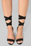 Treat Me Like That Heels - Black