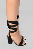 Treat Me Like That Heels - Black