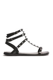 Raelynn Studded Sandals - Black