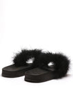 Feather Weather Sliders - Black
