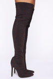 Figuring You Out Heeled Boots - Multi