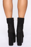 Rising Up Booties - Black