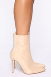 Beautiful Melody Booties - Nude