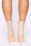 Beautiful Melody Booties - Nude