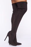 Figuring You Out Heeled Boots - Multi