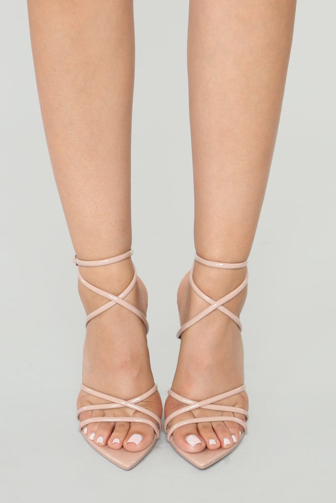 Point You In The Right Direction Heel - Nude
