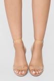 Clink Clink Heels - Nude