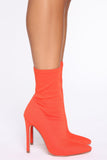 Cheetahlicious Bootie - Orange