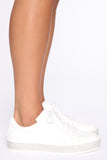 No Matter What Sneakers - White