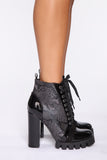 Dark Side Booties - Black