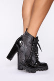 Dark Side Booties - Black