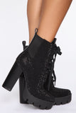 Next To You Booties - Black
