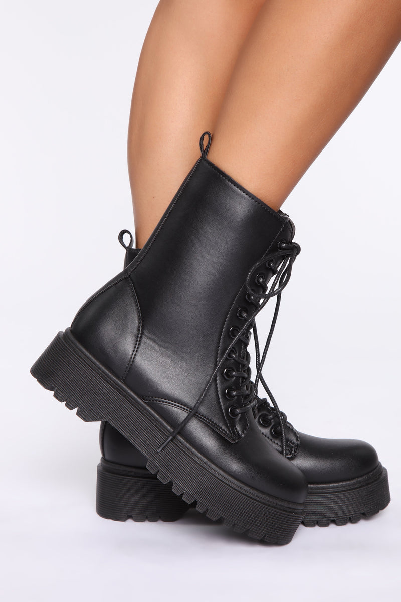 Ride With Me Booties - Black