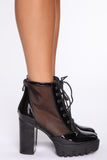 Free Falling Booties - Black