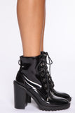 Force Of Love Booties - Black
