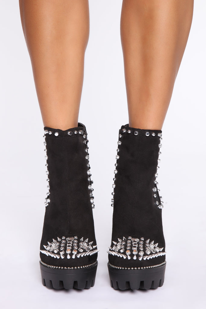What A Badass Booties - Black