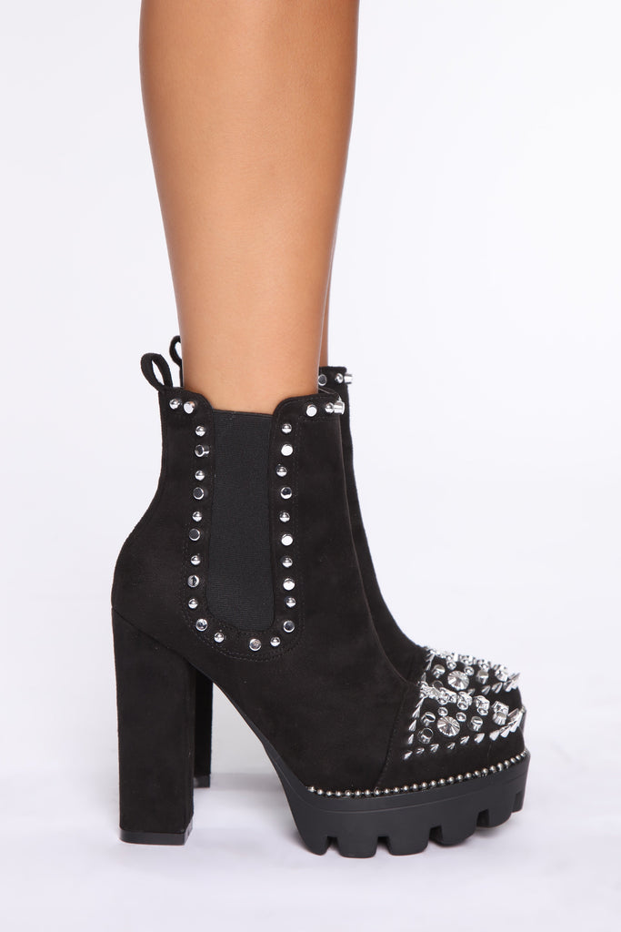 What A Badass Booties - Black