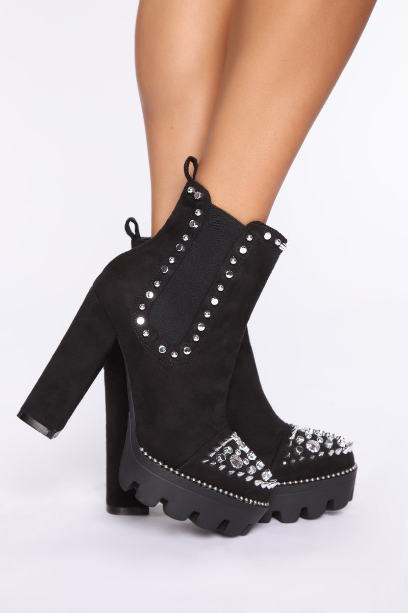 What A Badass Booties - Black