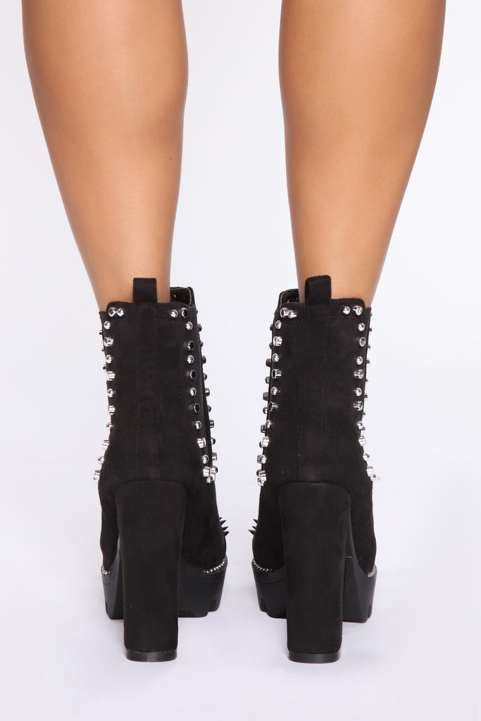 What A Badass Booties - Black