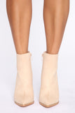 Free To Roam Anywhere Booties - Nude