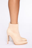 Free To Roam Anywhere Booties - Nude
