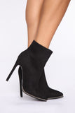 Free To Roam Anywhere Booties - Black