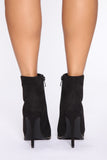Free To Roam Anywhere Booties - Black