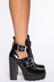 Little Bit Of Attitude Booties - Black