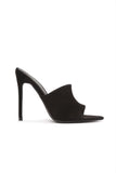 Point Me Out Mule Heel - Black