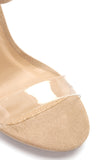 That One Strap Heels - Natural