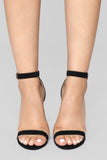 Strapped Success Heel - Black