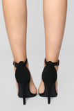 Strapped Success Heel - Black