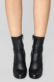 Meet Me Halfway Bootie - Black