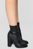 Meet Me Halfway Bootie - Black