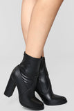 Meet Me Halfway Bootie - Black