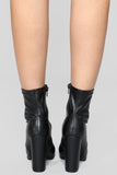 Meet Me Halfway Bootie - Black