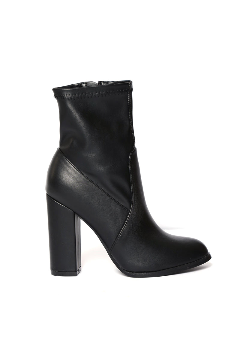Meet Me Halfway Bootie - Black