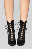 Shine Bright Booties - Black