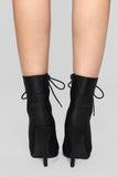 Shine Bright Booties - Black