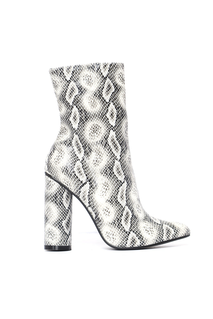 Midnight Lover Boot - Snake