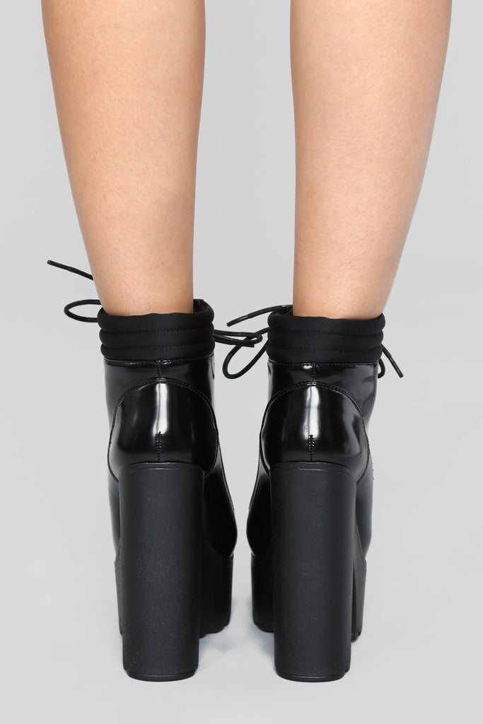 The More The Better Bootie - Black