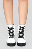 We're Not Talking Booties - White