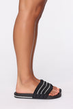 Living My Best Life Sliders - Black